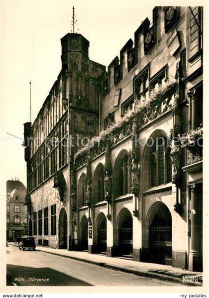 Koeln Rhein Guerzenich Alt Koeln