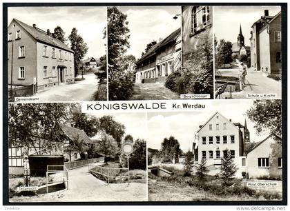 7603 - alte Foto Ansichtskarte - Königswalde Kr. Werdau