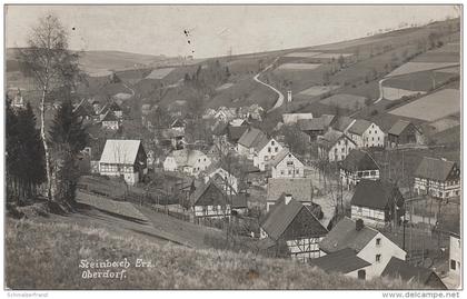 AK Steinbach Erzgebirge Oberdorf bei Jöhstadt Pressnitz Satzung Reitzenhain Grumbach Arnsfeld Annaberg Bahnpost