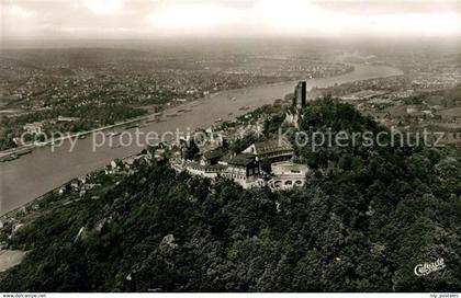 73021497 Koenigswinter Hotel auf dem Drachenfels mit Ruine Drachenfels Fliegerau