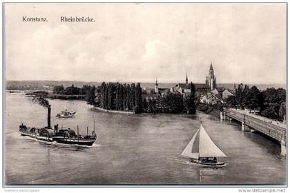 Allemagne - BADE WURTEMBERG -  KONSTANZ - Rheinbrucke