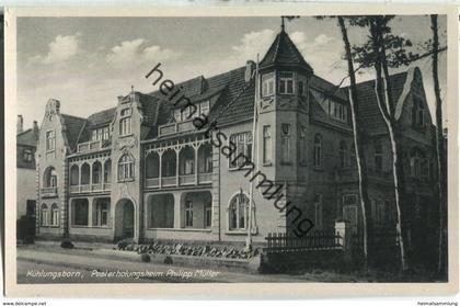 Kühlungsborn - Posterholungsheim Philipp Müller - Heldge-Verlag Köthen