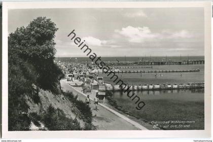 Kühlungsborn - Strand - Foto-Ansichtskarte