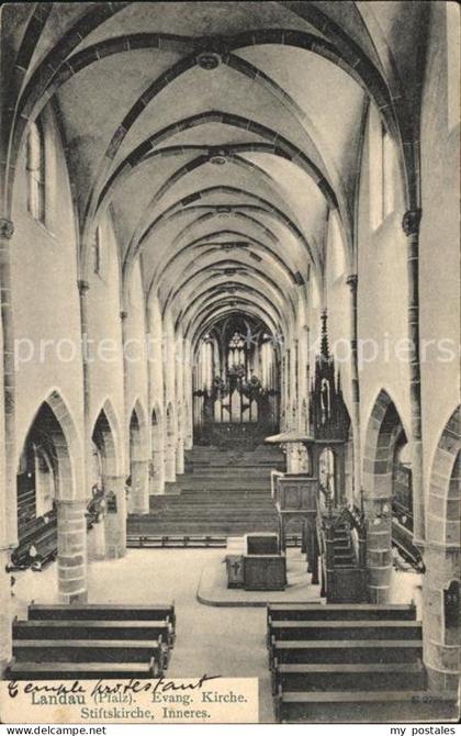 72433971 Landau Pfalz Stiftskirche innen Landau