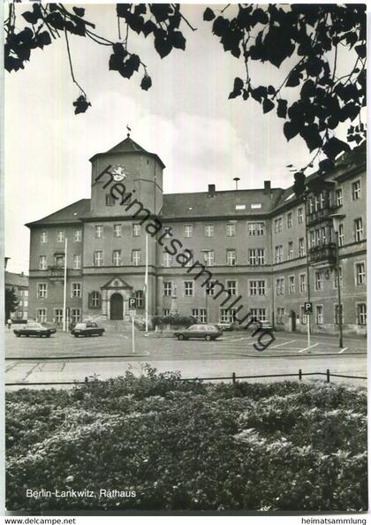 Berlin - Lankwitz - Rathaus - Foto-Ansichtskarte - Verlag Kl.-P. Heyn Berlin