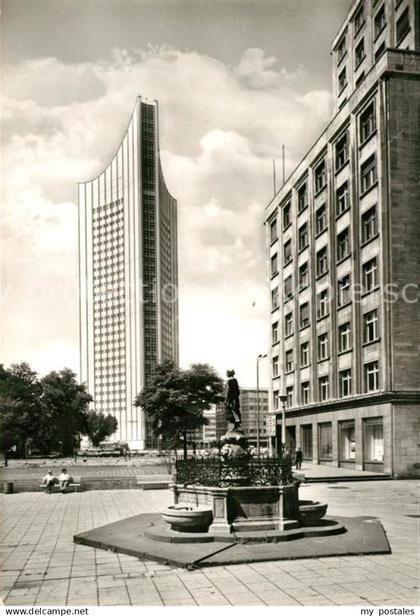 73144868 Leipzig Moegdebrunnen Universitaetsgebaeude  Leipzig