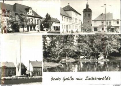 70118083 Luckenwalde Bahnhof Turm Denkmal x 1978 Luckenwalde