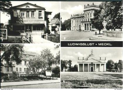 70101033 Ludwigslust Ludwigslust Lichtspielhaus Schloss Hotel Kirche x 1978