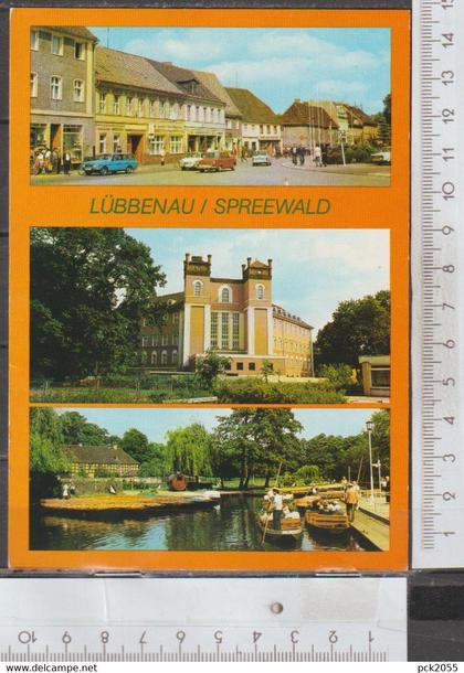 Spreewald Lübbenau Markt Schloß nicht gelaufen ( AK 1948 )  günstige Versandkosten