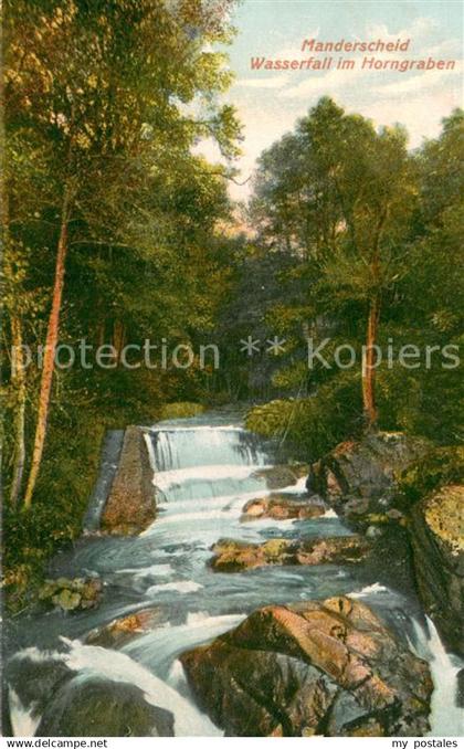 73695041 Manderscheid Eifel Wasserfall im Horngraben Manderscheid Eifel