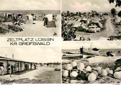 72704438 Loissin Pommern Zeltplatz Teilansichten Strand Loissin Pommern