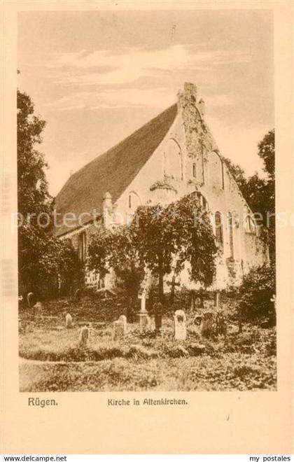 73818476 Altenkirchen Ruegen Kirche Altenkirchen Ruegen