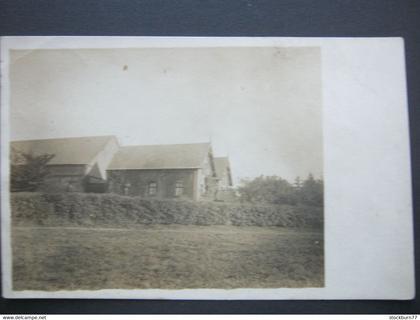 Angermünde , Fotokarte , Seltene Karte um 1921