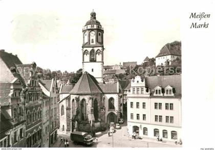 72651644 Meissen Elbe Sachsen Markt Frauenkirche  Meissen