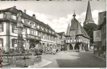 70100608 Michelstadt Michelstadt Marktplatz Rathaus