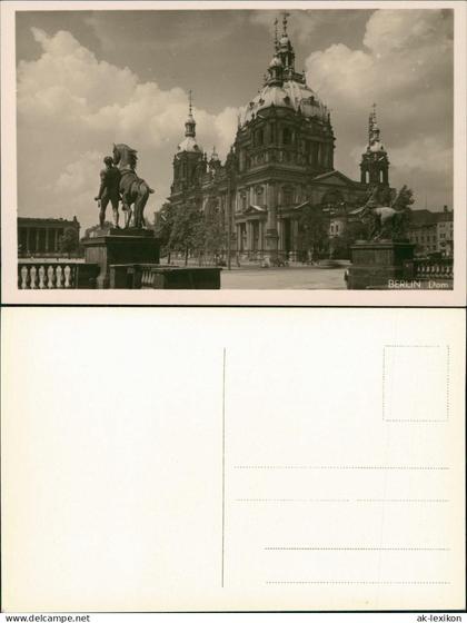 Ansichtskarte Mitte-Berlin Dom 1930