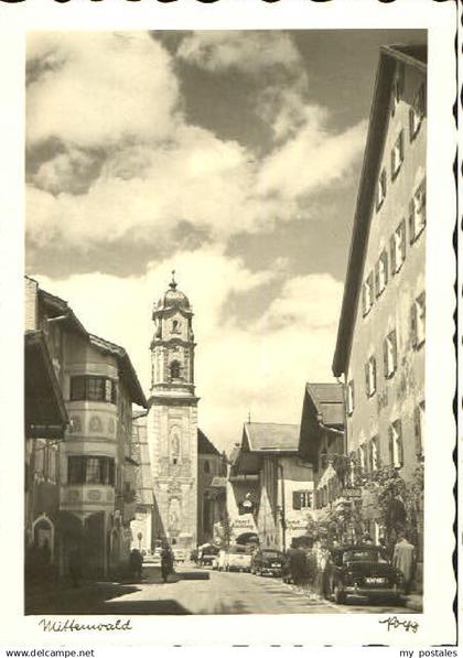 70107001 Mittenwald Bayern Mittenwald