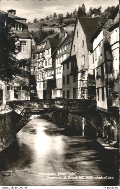 70842330 Monschau Monschau Friedrich Wilhelm Bruecke x