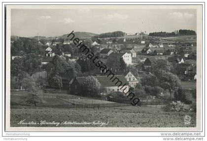 Neusalza-Spremberg - Blick auf den niederen Stadtteil - Foto-AK