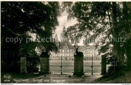 73696262 Neustrelitz Schloss vom Tiergarten Neustrelitz