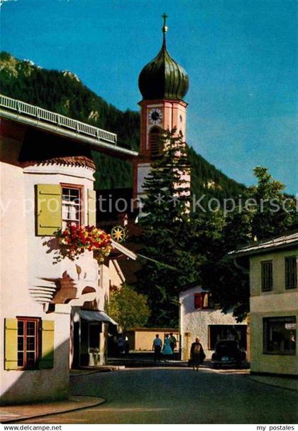 72757948 Oberammergau Sternwirteck Pfarrkirche Oberammergau