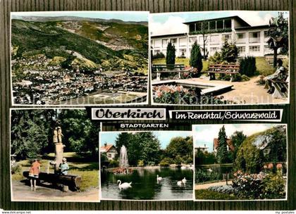 72752853 Oberkirch Baden Stadtgarten Brunnen Teich Panorama Oberkirch