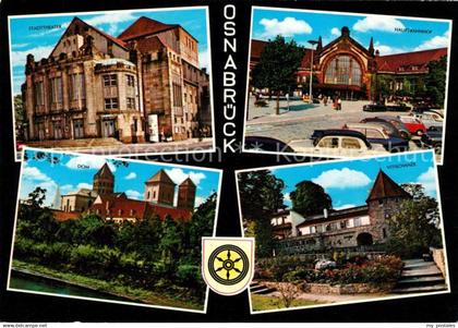 73126981 Osnabrueck Stadttheater Hauptbahnhof Dom Vitischanze Osnabrueck