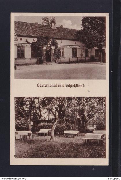 Ostpreussen AK Pagelienen Perelesnoje Gartenlokal mit Schießstand