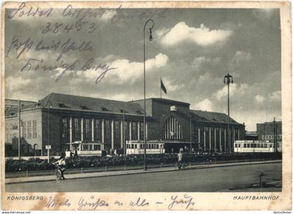 Ostpreussen - Königsberg - Hauptbahnhof