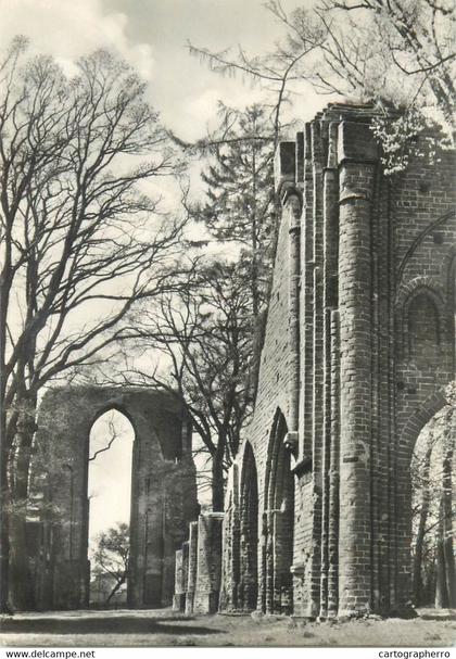 Germany postcard Greifswald Eldena klosterruine