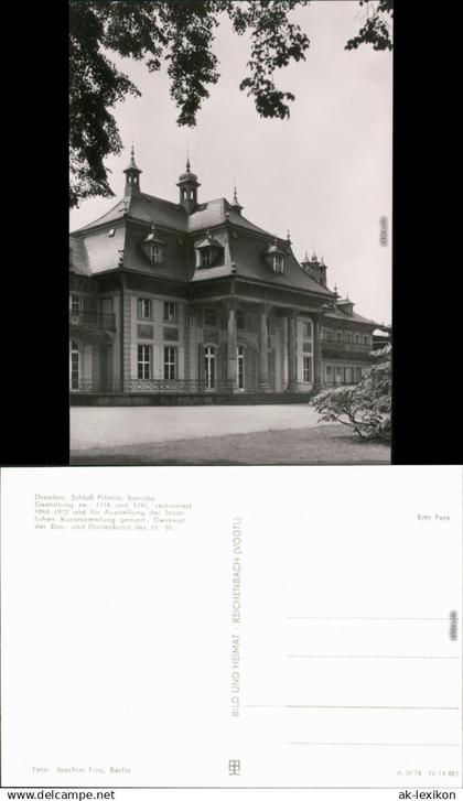 Ansichtskarte Pillnitz Schloss Pillnitz 1978