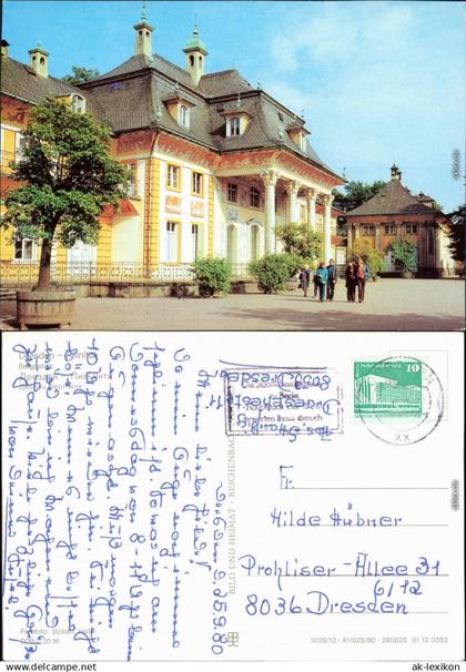 Ansichtskarte Pillnitz Schloss Pillnitz: Bergpalais 1980