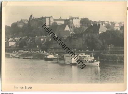 Pirna - Foto-Handabzug - Verlag Foto-Casper Langenhennersdorf