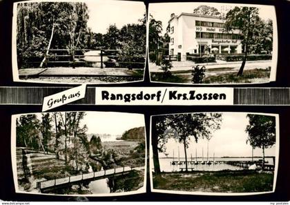 73887366 Rangsdorf Park Bruecke HO Hotel Rangsdorfer Hof Bootshafen Rangsdorf