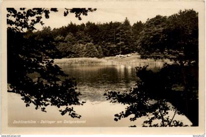 Zechlinerhütte, Zeltlager am Dellgowkanal