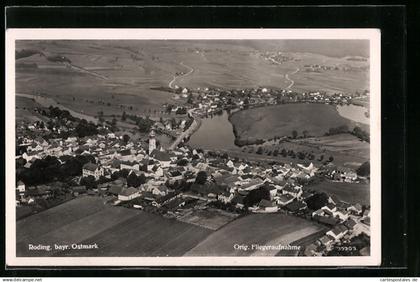 AK Roding / bayr. Ostmark, Gesamtansicht, orig. Fliegeraufnahme