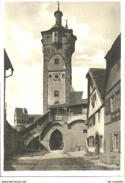 70097648 Rothenburg Tauber Rothenburg Tauber Klingenturm