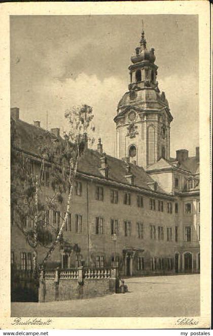 70094384 Rudolstadt Rudolstadt Schloss ungelaufen ca. 1920