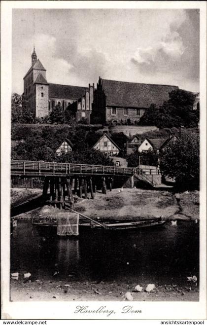 CPA Havelberg in Saxe Anhalt, Dom, Brücke