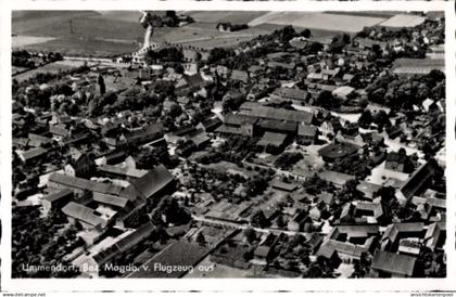 CPA Ummendorf in Saxe Anhalt, Fliegeraufnahme