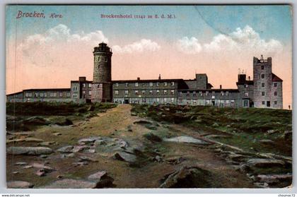 (Saxe-Anhalt) 010, Brocken Karz, Brockenhotel