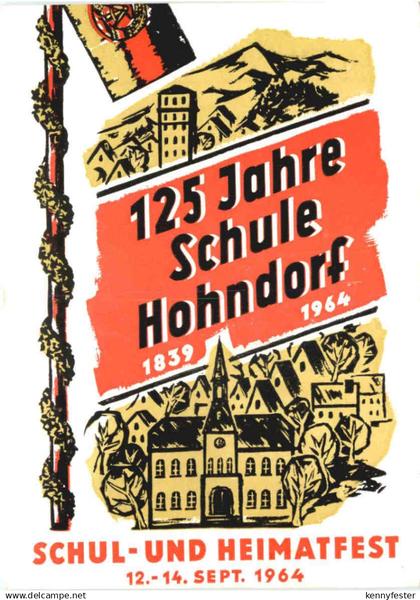 125 Jahre Schule hohndorf 1964