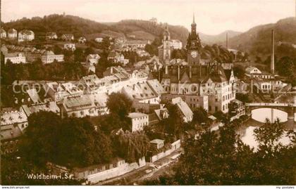 42679350 Waldheim Sachsen Kirche Stadtansicht Waldheim Sachsen