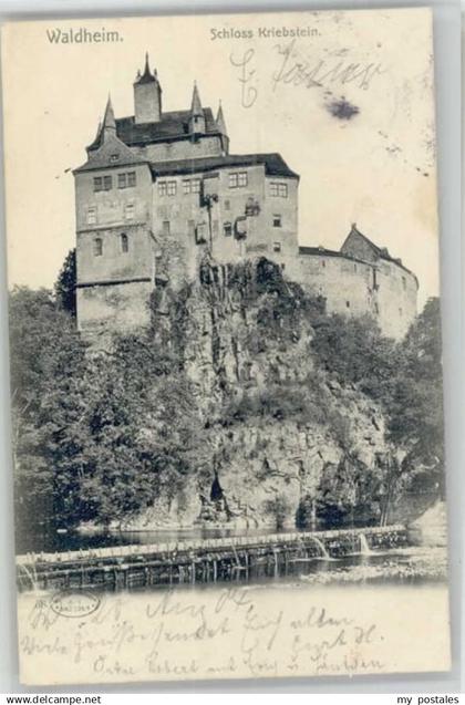 70128639 Waldheim Sachsen Waldheim Sachsen Schloss Kriebstein x