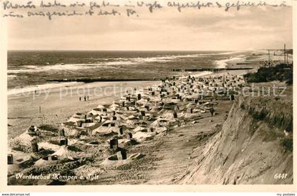 43150351 Kampen Sylt Nordseestrand Strandburgen Kampen