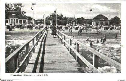 70098280 Dahme Ostseebad Dahme Bruecke x 1957