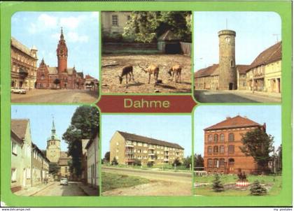 70119814 Dahme Ostseebad Dahme Rathaus Tierpark Turm  x 1970 Dahme