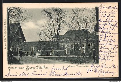 AK Gross-Ziethen / Schönefeld, Schloss, Vorderseite