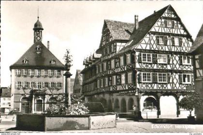 70099687 Schorndorf Wuerttemberg Schorndorf Marktplatz x 1962