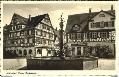 70119051 Schorndorf Wuerttemberg Schorndorf Marktplatz x 1941